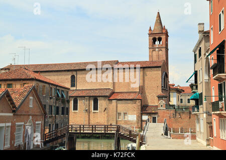 Kirche Chiesa di Santa Maria Maggiore. Stockfoto