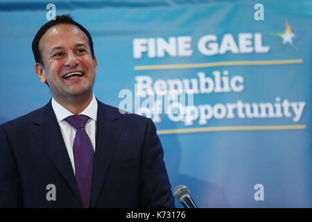 Taoiseach Leo Varadkar an der Fine Gael Denken - im Hotel Minella, Clonmel, vor der Wiederaufnahme der Zähler in der nächsten Woche. Stockfoto