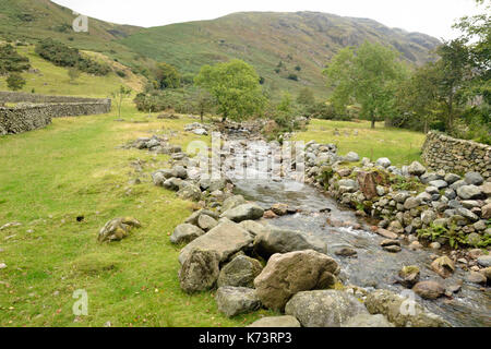 Hübschen Bach in der Nähe von wastwater im Lake District National Park, Großbritannien Stockfoto