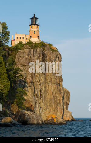 Split Rock Leuchtturm am Lake Superior Stockfoto