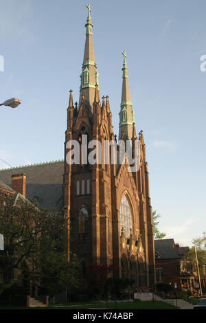 Mittelwesten Katholische Kirche Stockfoto