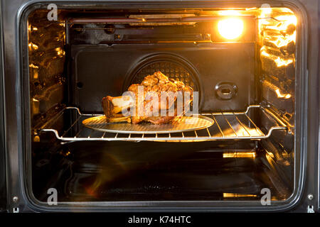 Schweinshaxe, Schweinefleisch, Stockfoto