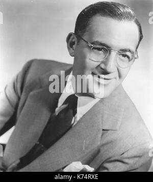 Benny Goodman (1909-1986), Klarinettist, Bandleader und führenden amerikanischen Jazz-musiker, New York, NY, 1956. Stockfoto