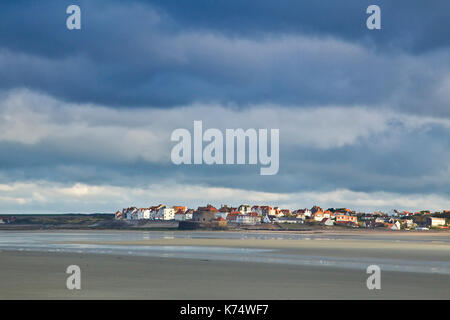 Ambleteuse (Nordfrankreich): Das Dorf an der "Côte d'Opale" (Frankreich) Stockfoto