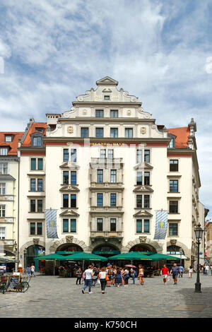 Orlandohaus am Platzl, mit Restaurant Schubeck's Orlando, Michelin-Sternekoch Schubeck, Altstadt, München, Oberbayern, Bayern Stockfoto