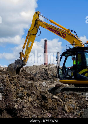 Queen Street Mill Burnley Lancashire Stockfoto