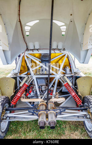 2016 Rivet Buggy Safari Championship Car des Fahrers Fabrice Rivet beim Goodwood Festival of Speed 2017 in Sussex, Großbritannien. Stockfoto