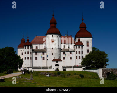 Schloss Läckö, außerhalb von Lidköping, Schweden. Stockfoto