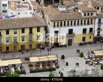 Alte Stadt Granada, Andalusien, Spanien, Europa Stockfoto