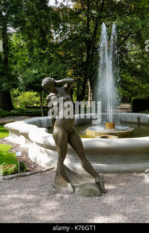 Skulpturen im Botanischen Garten in Warschau, Polen Stockfoto