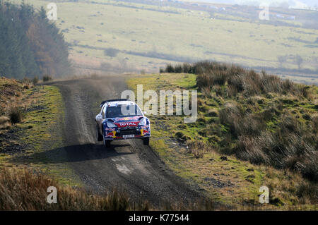 Dixies überqueren, auf halbem Weg 2. WRC, 2011. Stockfoto