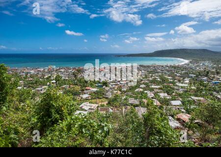 Cuba, Baracoa, Provinz Guantánamo, Stadt am östlichen Ende der Oriente Region, öffnet sich die Bucht von Miel Stockfoto