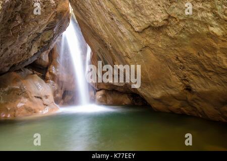 Griechenland, Kreta, Rethymnon, Amari Tal, Patsos, Agios Antonios GORGE (oder Patsos Schlucht) Stockfoto