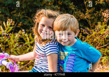 Beste Freunde zusammen Stockfoto