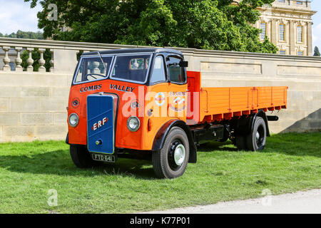 Ein ERF C15 dropside Lkw, Lkw oder Nutzfahrzeug, 1943 reg. nr. FTD 641 Stockfoto