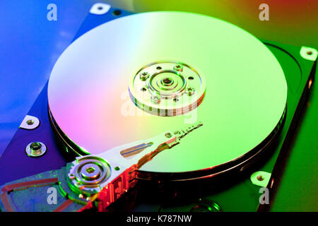 Festplatte platter und Schreib-/Lesekopf (HDD Schreib-/Lesekopf, Festplatte)