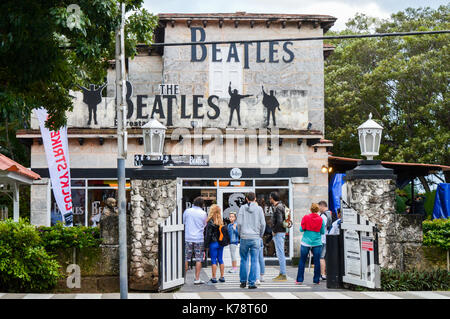 Beatles Restaurant in Kuba Stockfoto