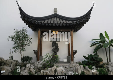 The Metropolitan Museum of Art, Astor Court, chinesische Kunst, NYC Stockfoto