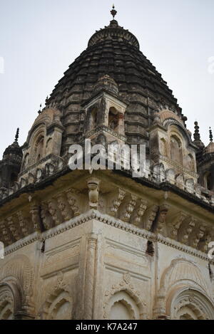 Parvati Tempel, Khajuraho, Madhya Pradesh, Indien Stockfoto