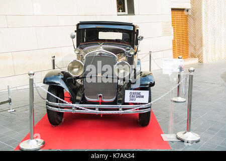 Beirut, Libanon. 15 Sep, 2017. 1927 Chrysler auf der Classic Car Show in Beirut Souks, Beirut Libanon Credit: Mohamad Itani/Alamy leben Nachrichten Stockfoto