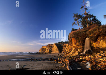 Strand Wasserfall, Marine Gardens State Park, Illinois Stockfoto