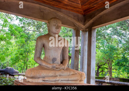 Buddha Samadhi Statue in Anuradhapura, Sri Lanka Stockfoto