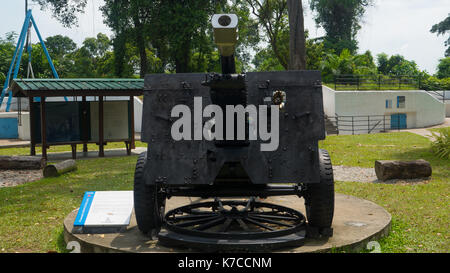 fort siloso sentosa Island singapur Stockfoto