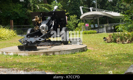 fort siloso sentosa Island singapur Stockfoto