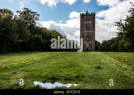 King Alfred's Tower, Somerset Stockfoto