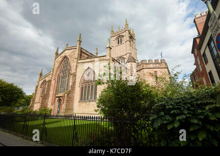 St. Laurence Kirche Ludlow Shropshire West Midlands England UK Stockfoto