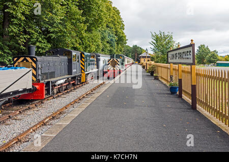 Milton von crathes Bahnhof in der Nähe von Banchory Crathes Aberdeenshire Schottland Großbritannien Stockfoto