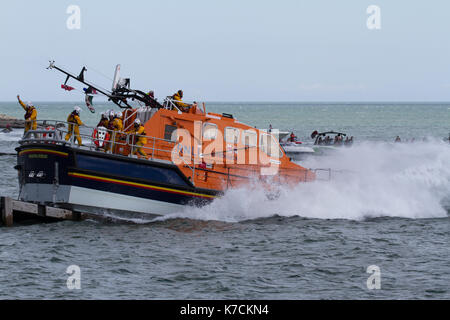 Moelfre alle Wetter Rettungsboot Kiwi Stockfoto