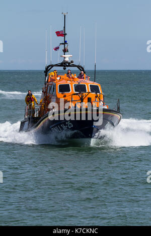 Moelfre alle Wetter Rettungsboot Kiwi Stockfoto