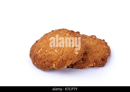 Haferflocken Cookies mit Honig, Honig, handgemachten Haferflocken Cookies Cookies, handgefertigte assorted Cookies Stockfoto