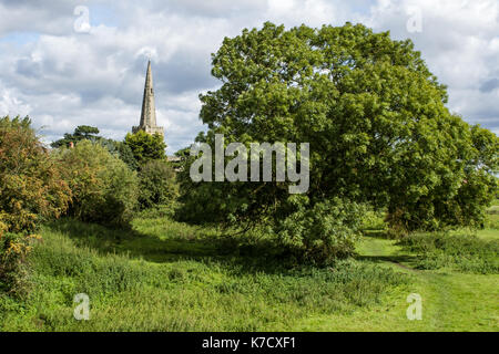 Sawley Kirche Derbyshire Stockfoto