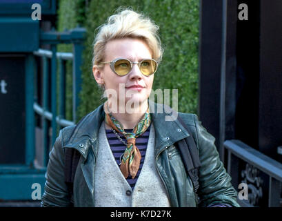 Foto muss Gutgeschrieben © Alpha 070000 Juni 2016 Geisterjäger ist Holtzmann von Kate McKinnon in Columbia Pictures Ghostbusters Film spielte geliefert werden. Stockfoto