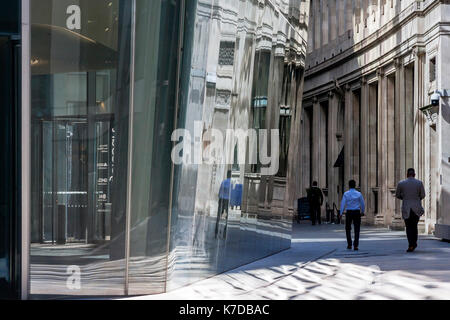 Engel Gericht in der City of London, London, Großbritannien Stockfoto