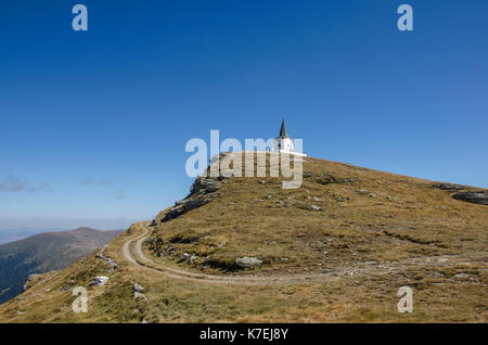 Kajmakcalan peak-W1 Lage - Mazedonien - Griechenland Grenze Stockfoto