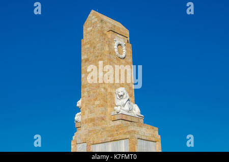WW 1 Memorial in Doirani Village, Griechenland Stockfoto
