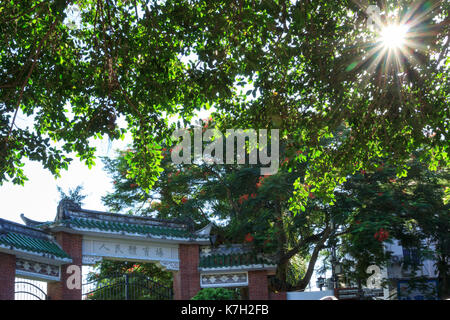 Xiamen, China - 23.August 2014: gulangyu Insel alte Gebäude in der Stadt Xiamen, Fujian, China Stockfoto