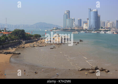 Xiamen, China - 23.August 2014: Xiamen Lujinag Fluss in der Stadt Xiamen, Fujian, China Stockfoto