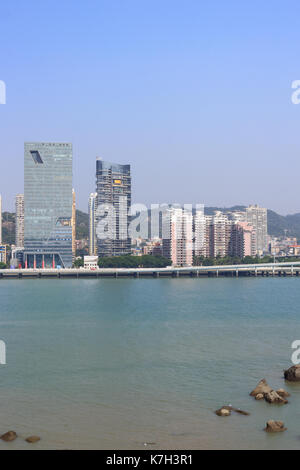 Xiamen, China - 23.August 2014: Xiamen Lujinag Fluss in der Stadt Xiamen, Fujian, China Stockfoto