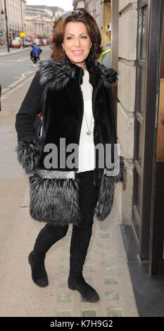 Foto muss Gutgeschrieben © Kate Grün/Alpha Presse 079965 16/03/2016 Natasha Kaplinsky an der Jasmin Awards werden gehalten an der Bafta in London. Stockfoto