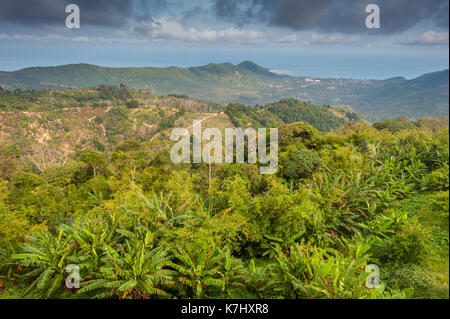 Blick auf die Insel Koh Samui, Thailand. Stockfoto