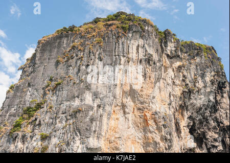 Kalksteinfelsen von South Thailand Stockfoto