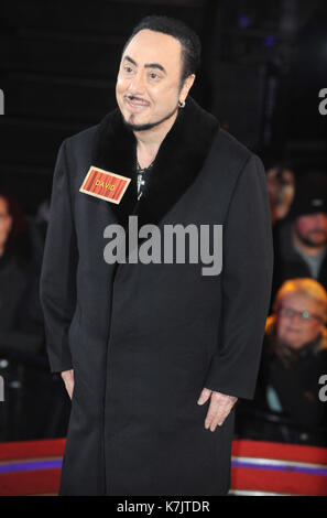 Foto muss Gutgeschrieben © Kate Grün/Alpha Presse 079965 05/01/2016 David Gest Celebrity Big Brother 2016 starten Nacht Elstree Studios Hertfordshire London Stockfoto