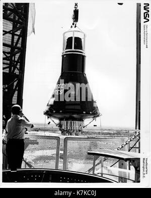 Die Atlas Collection im San Diego Air & Space Museum enthält über 3.000 Rollen 16-mm-Film, technische Dokumente und Missionsaufzeichnungen, die die Transformation des Atlas-Fahrzeugs von einem ICBM zu einem wichtigen US-Raumfahrzeugträger für Astronauten-Missionen beschreiben. Stockfoto