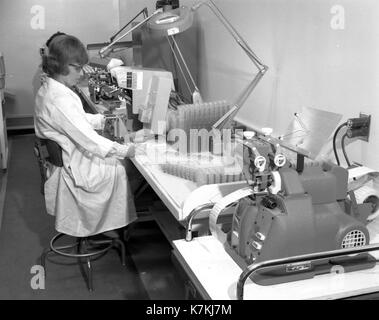 Die Atlas Collection im San Diego Air & Space Museum enthält Archivmaterial aus dem Atlas Raumfahrzeugprogramm. Die Sammlung umfasst über 3.000 Rollen mit 16-mm-Filmen, technische Aufzeichnungen und Fotos, die die Transformation von Atlas von einem ICBM zu einem Raumfahrtfahrzeug dokumentieren. Stockfoto