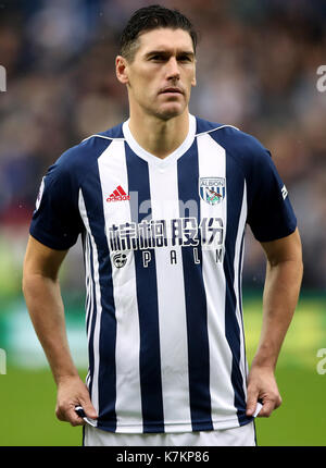 West Bromwich Albion Gareth Barry während der Premier League Match in West Bromwich, West Bromwich. Stockfoto