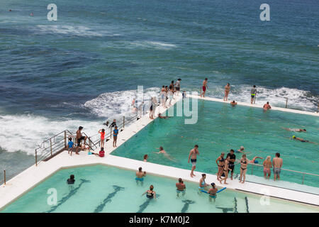 Bondi Icebergs Club, Sydney, New South Wales, Australien Stockfoto